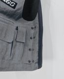  06.23.24 - VTG MILITARY VEST JACKET 