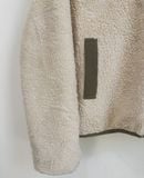  06.23.24 - VTG REVERSIBLE CROPPED FLEECE JACKET - COLZA 
