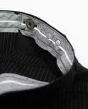  02.19.23 - VTG STRIPED TWILL PANTS - EDWIN PRESTIGE 