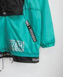  06.23.24 - VTG QUARTER ZIP WINDBREAKER JACKET - VIVIAN & MAX NEW YORK 