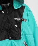  06.23.24 - VTG QUARTER ZIP WINDBREAKER JACKET - VIVIAN & MAX NEW YORK 