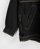  06.23.24 - VTG QUARTER ZIP DOUBLE COLLAR WINDBREAKER JACKET - X LEVEL 
