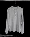  07.04.23 - VTG WAFFLE LONGSLEEVE SHIRT - UNIQLO 