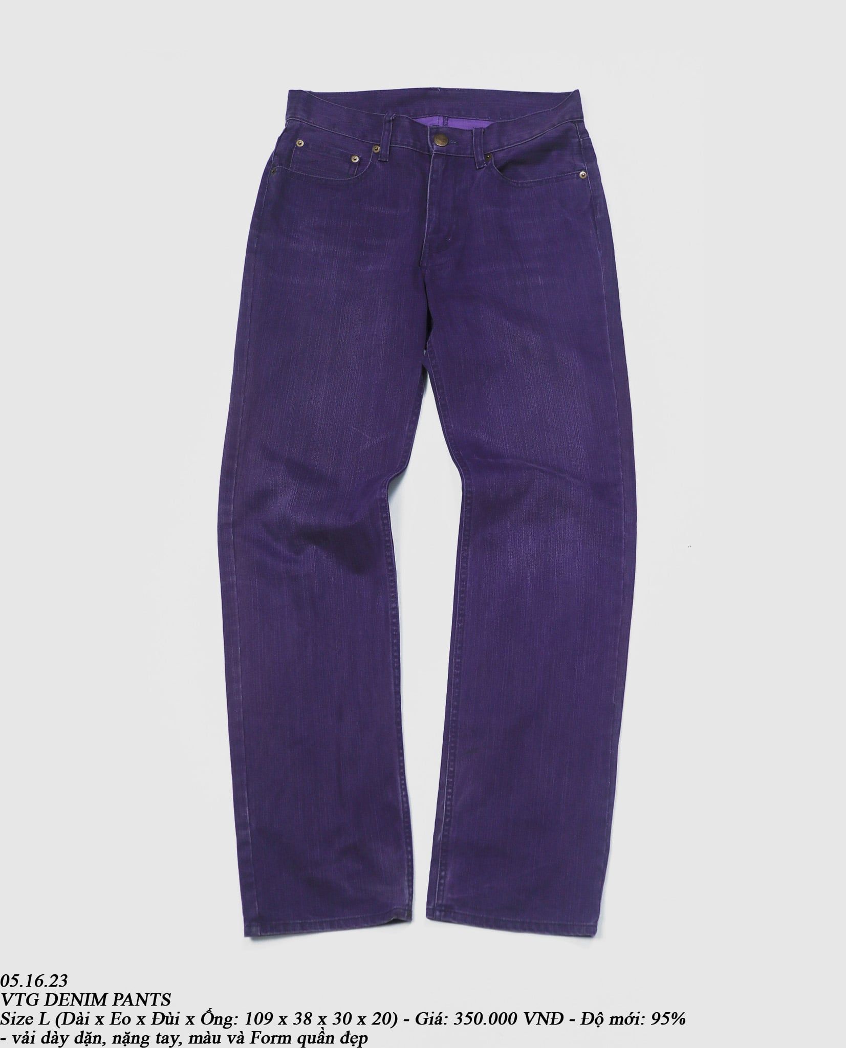  05.16.23 - VTG DENIM PANTS 