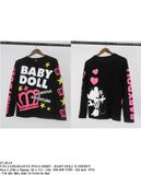  07.20.23 - VTG LONGSLEEVE SHIRT - BABY DOLL X DISNEY 