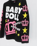  07.20.23 - VTG LONGSLEEVE SHIRT - BABY DOLL X DISNEY 