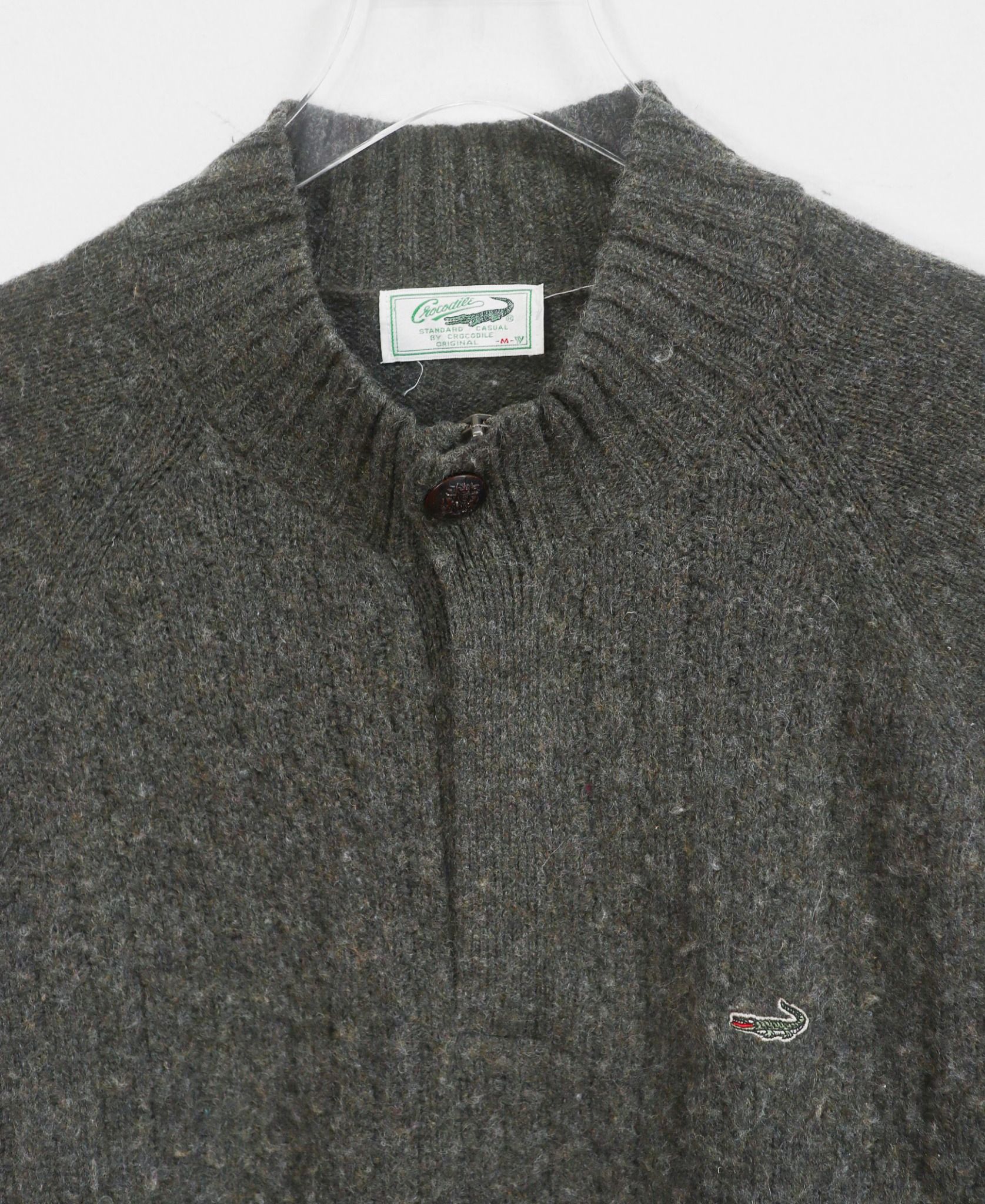  10.24.23 - VTG KNIT SWEATSHIRT - CROCODILE 