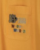  07.25.23 - VTG LONGSLEEVE POLO SHIRT - WOODY WORLD 