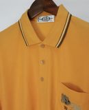  07.25.23 - VTG LONGSLEEVE POLO SHIRT - WOODY WORLD 