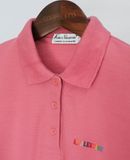  07.25.23 - VTG LONGSLEEVE POLO SHIRT - ANRICO VALENTINO 