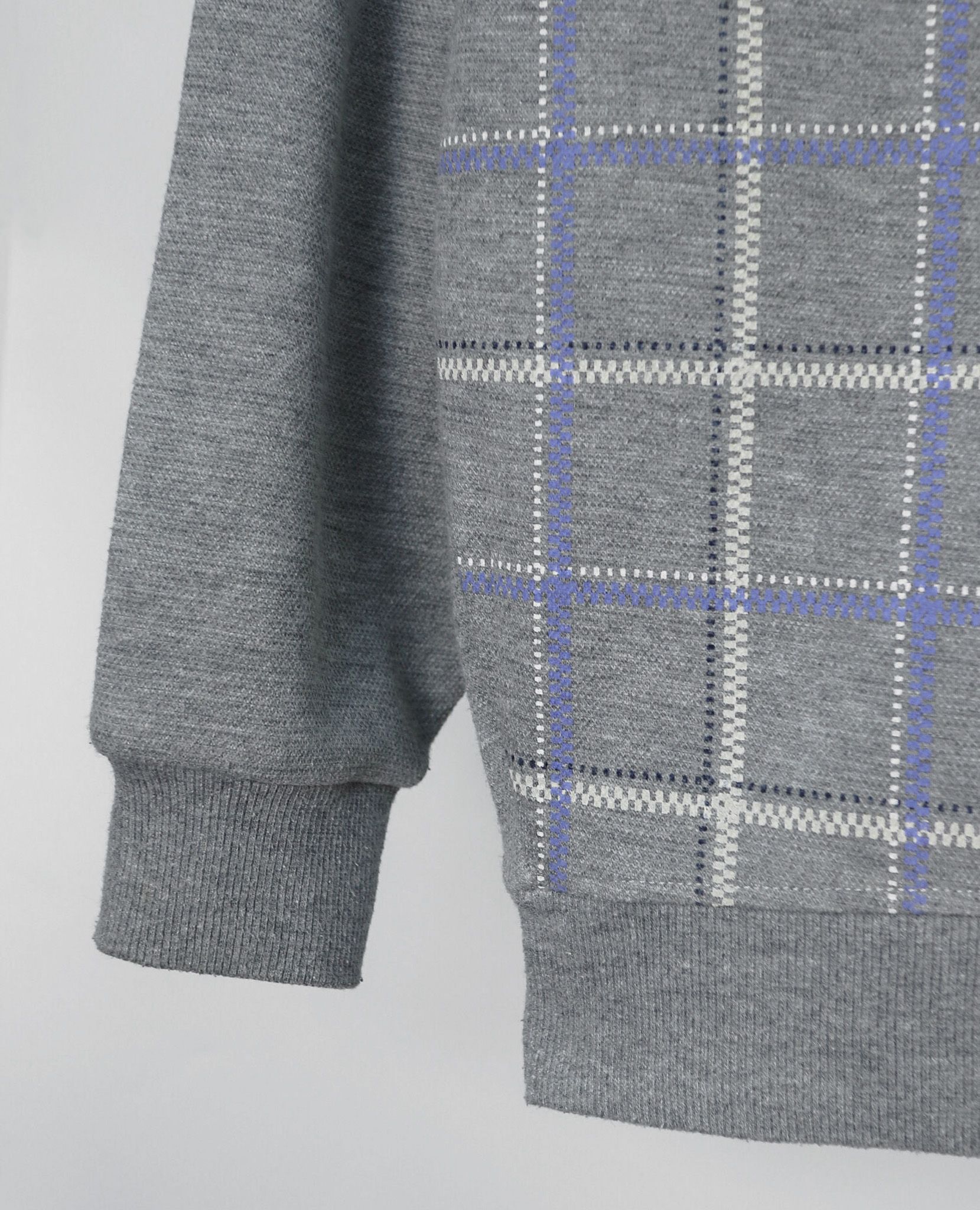  07.20.23 - VTG KNIT LONGSLEEVE POLO SHIRT - CARBIA 