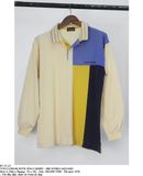  07.25.23 - VTG LONGSLEEVE POLO SHIRT - MR.JUNKO SQUARE 