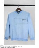  07.25.23 - VTG KNIT LONGSLEEVE POLO SHIRT - DAB DAB 