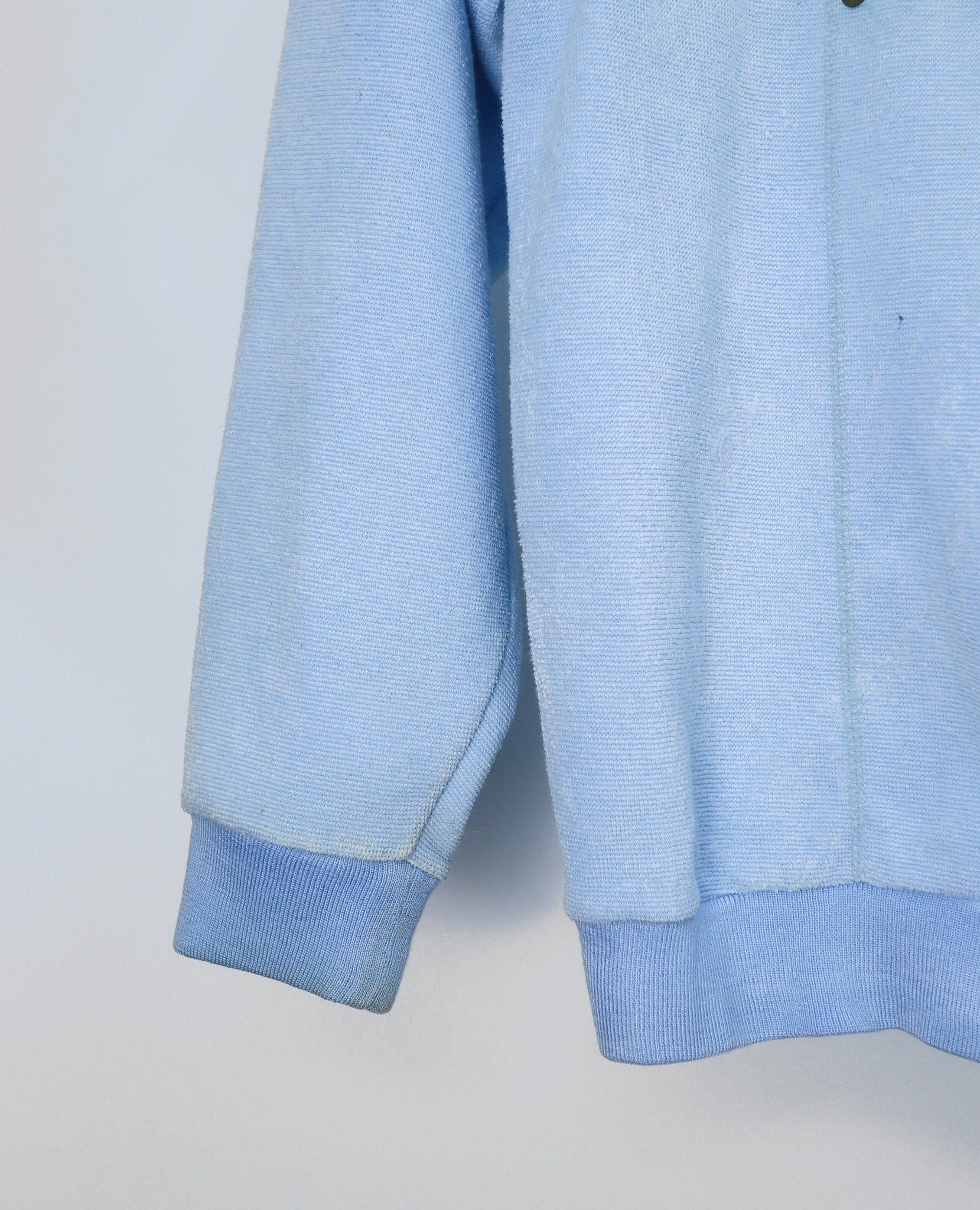  07.25.23 - VTG KNIT LONGSLEEVE POLO SHIRT - DAB DAB 