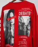  07.25.23 - VTG LONGSLEEVE SHIRT - H-REM/MUSEUM 