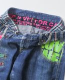  07.14.23 - VTG DOUBLE WAISTED DENIM PANTS 