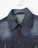  11.02.22 - VTG RAW DENIM JACKET - AVAIL JEANS 