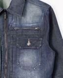  11.02.22 - VTG RAW DENIM JACKET - AVAIL JEANS 