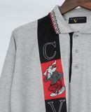  07.25.23 - VTG LONGSLEEVE POLO SHIRT - CALRO VALENTINO 