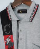  07.25.23 - VTG LONGSLEEVE POLO SHIRT - CALRO VALENTINO 
