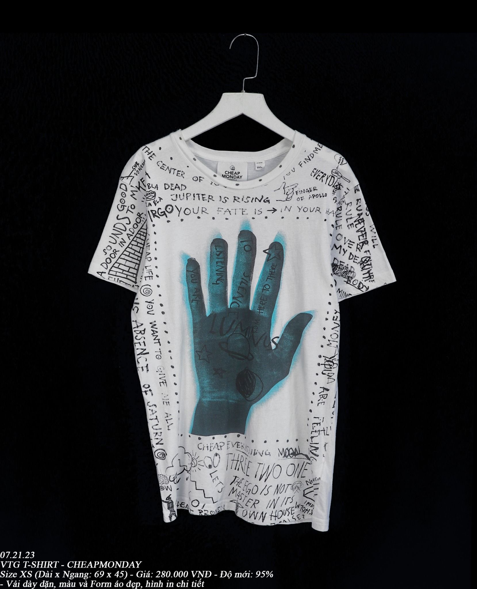  07.21.23 - VTG T-SHIRT - CHEAPMONDAY 