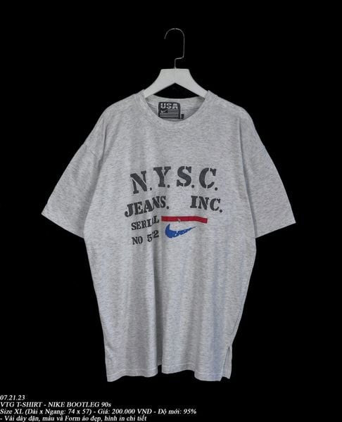  07.21.23 - VTG T-SHIRT - NIKE BOOTLEG 90s 
