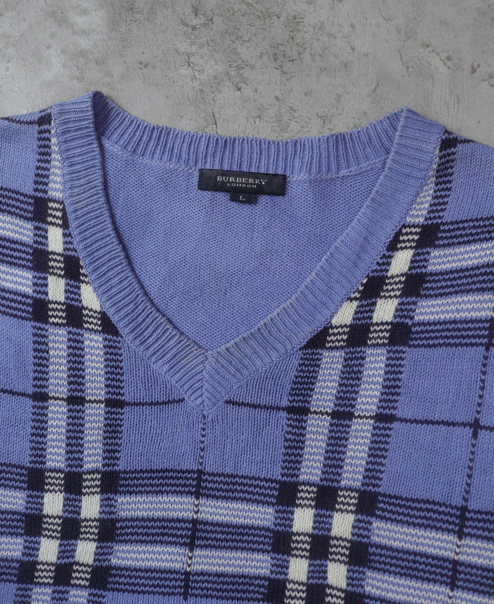  11.09.23 - VTG KNIT VEST - BURBERRY LONDON 