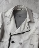  10.25.23 - VTG DENIM BIKER JACKET - JAZZ HOUSE 