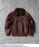  10.25.23 - VTG PECCARY REAL LEATHER BLOUSON JACKET - GRANVALTA 