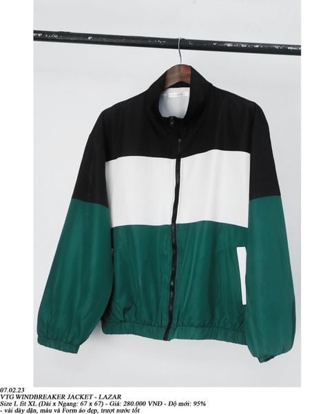  07.02.23 - VTG WINDBREAKER JACKET - LAZAR 