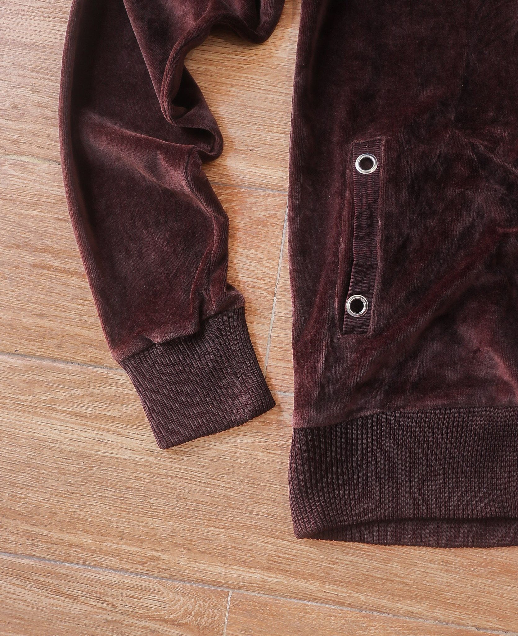  05.12.24 - VTG VELVET SPORT TRACK JACKET - TURKEY BEAR 
