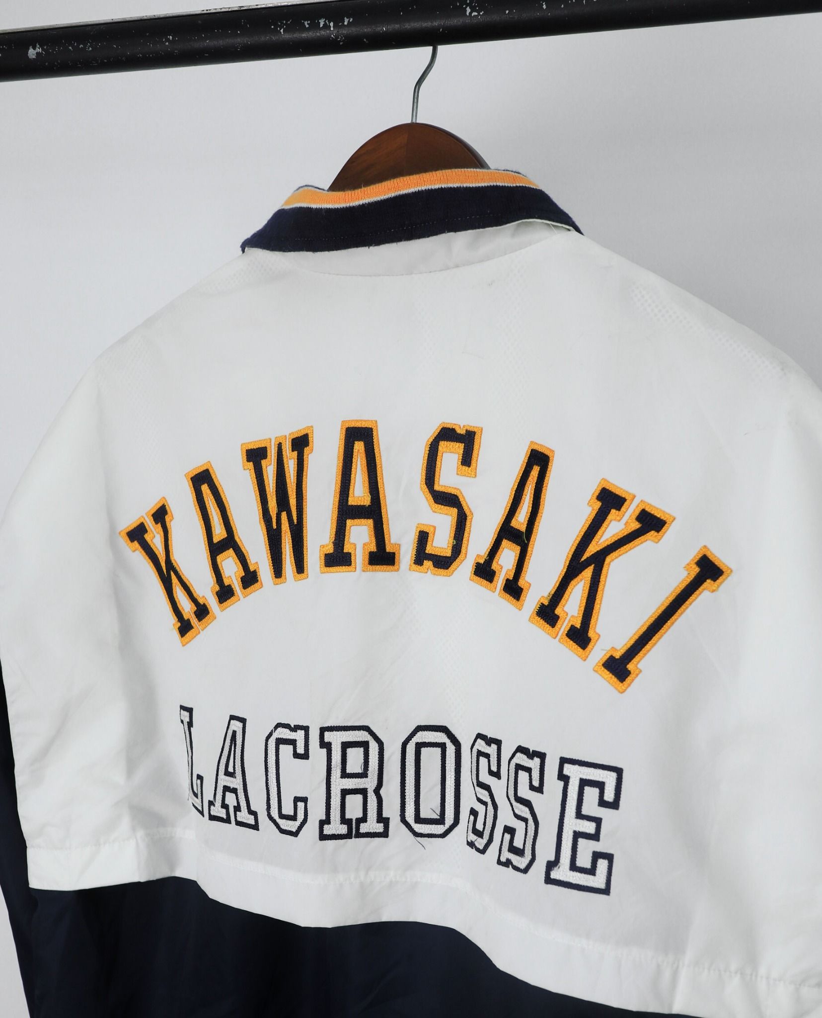  07.02.23 - VTG QUARTER ZIP BASEBALL JACKET - PLUTUS SPORTWEAR 