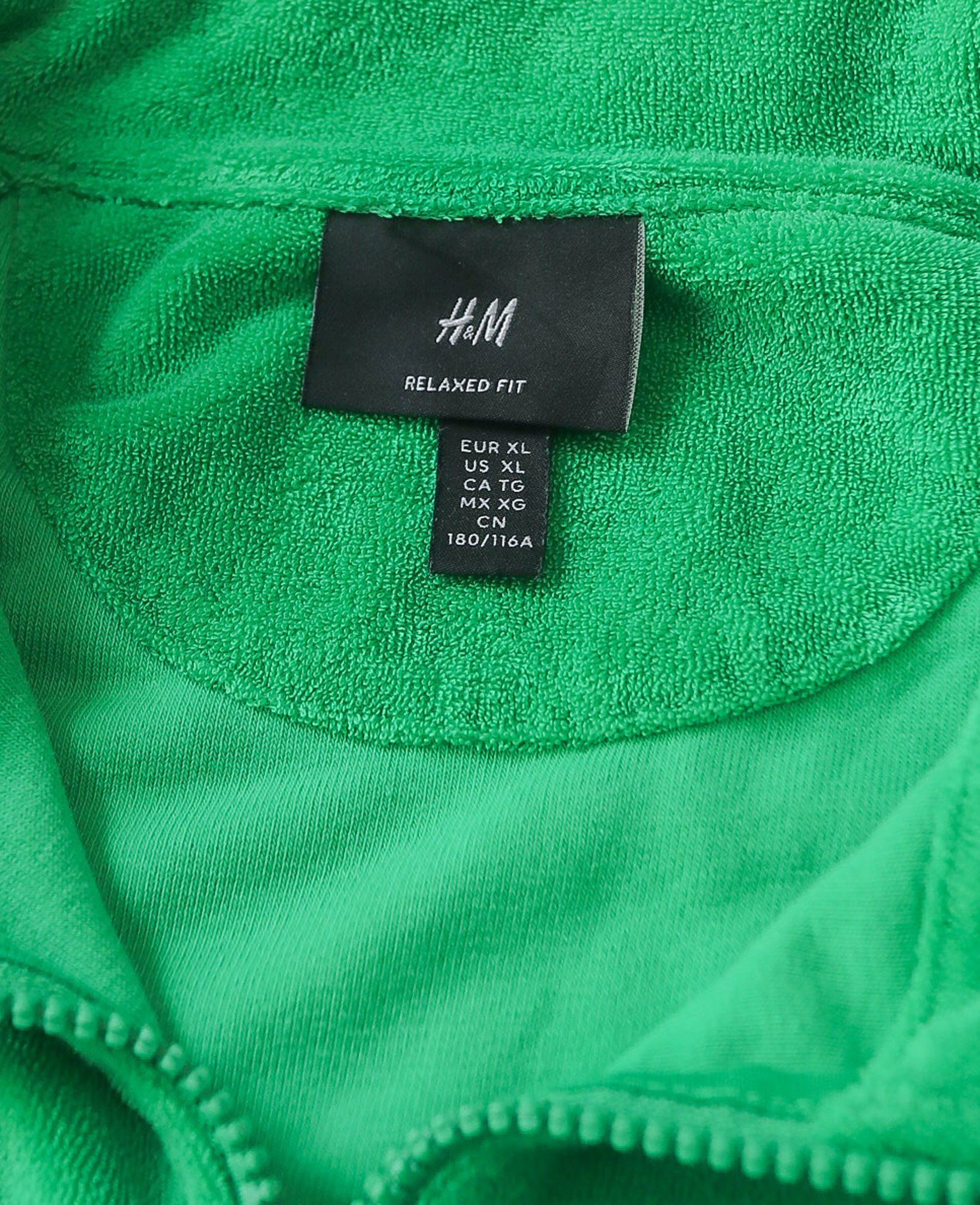  05.12.24 - VTG RELAXED FIT TERRY SPORT TRACK JACKET - H&M DIVIDED 