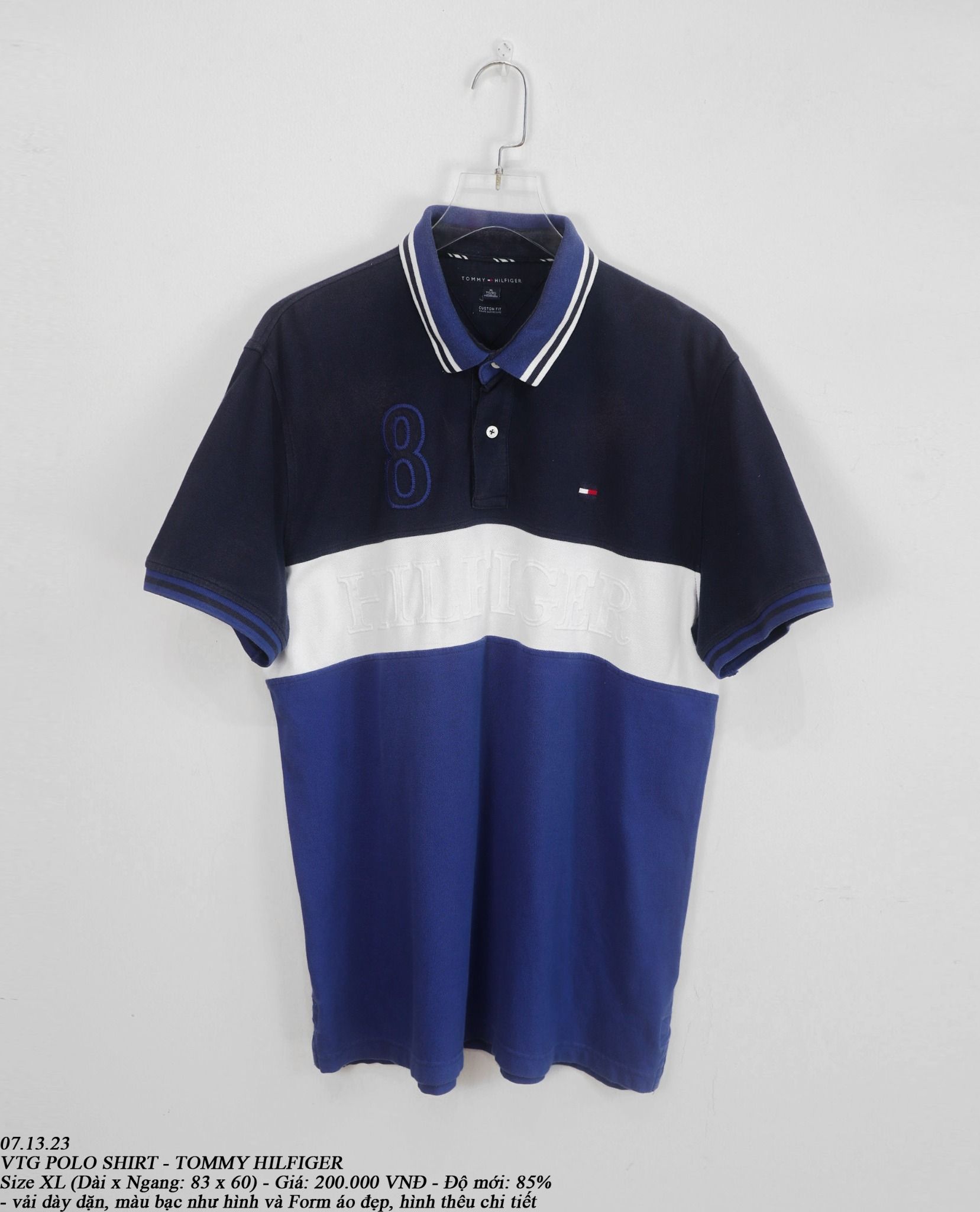  07.13.23 - VTG POLO SHIRT - TOMMY HILFIGER 