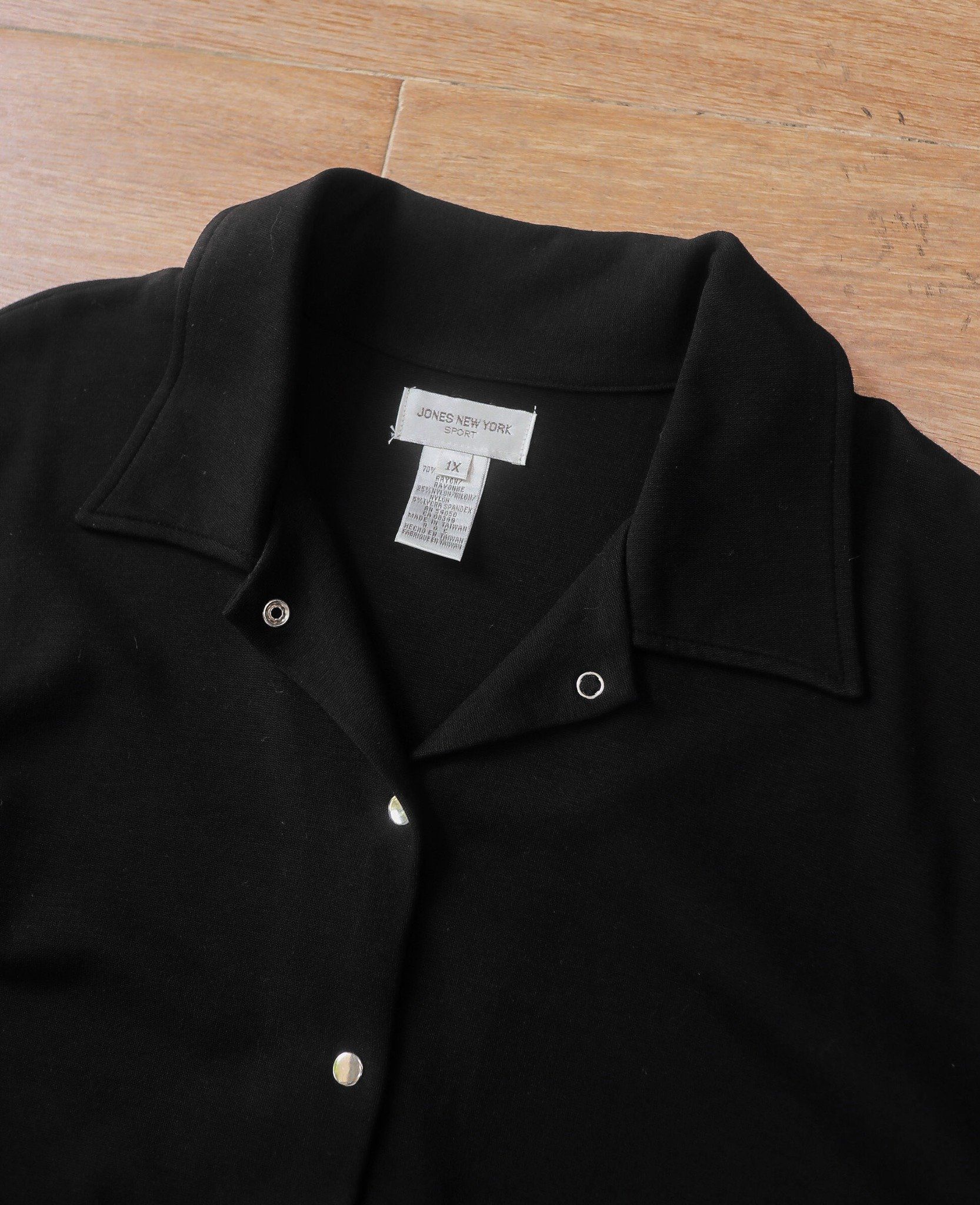  05.12.24 - VTG RAYON COACH JACKET - JONES NEW YORK SPORT 