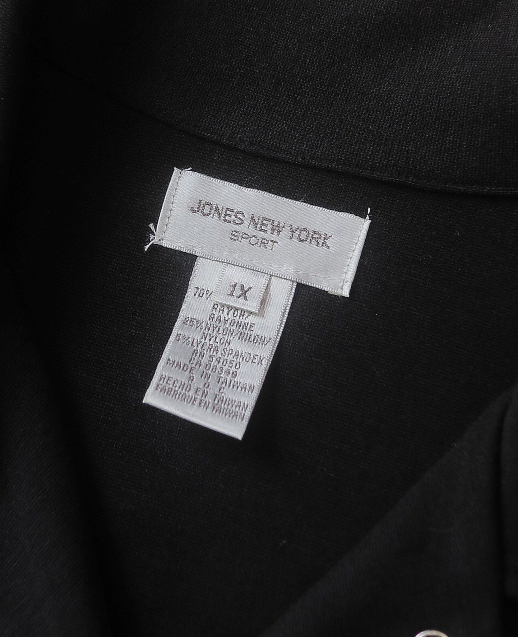  05.12.24 - VTG RAYON COACH JACKET - JONES NEW YORK SPORT 