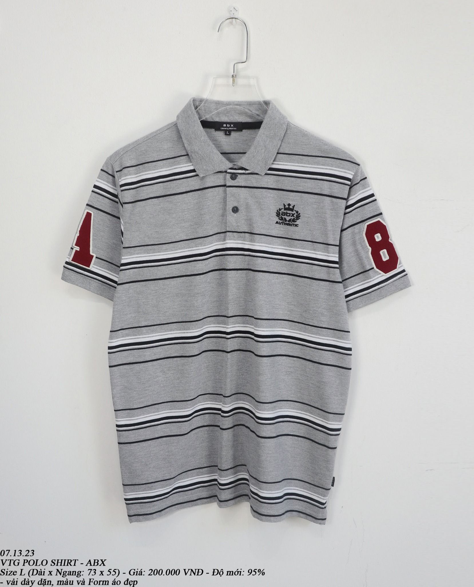  07.13.23 - VTG POLO SHIRT - ABX 