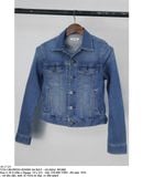  10.17.23 - VTG CROPPED DENIM JACKET - GLOBAL WORK 
