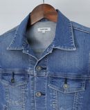  10.17.23 - VTG CROPPED DENIM JACKET - GLOBAL WORK 