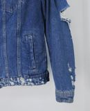  10.17.23 - VTG CROPPED DENIM JACKET - FOREVER21 