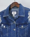  10.17.23 - VTG CROPPED DENIM JACKET - FOREVER21 