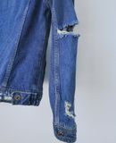  10.17.23 - VTG CROPPED DENIM JACKET - FOREVER21 