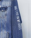  10.17.23 - VTG OVERSIZED DENIM JACKET - JUNIORSWEET 