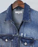  10.17.23 - VTG OVERSIZED DENIM JACKET - JUNIORSWEET 