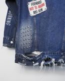  10.17.23 - VTG OVERSIZED DENIM JACKET - JUNIORSWEET 