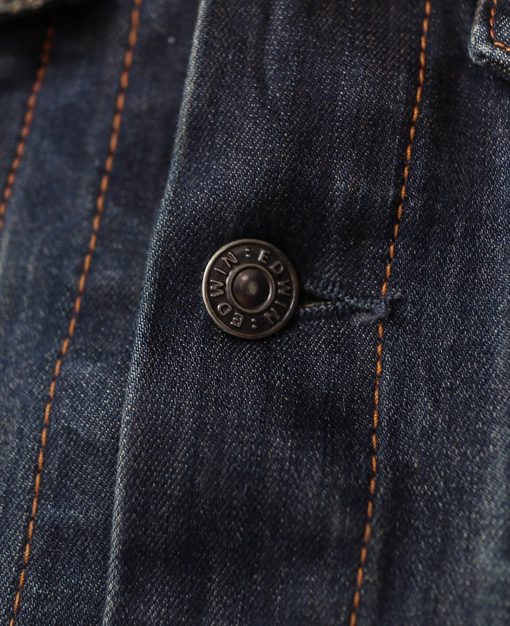  05.13.24 - VTG DENIM JACKET - EDWIN WILD FIRE 