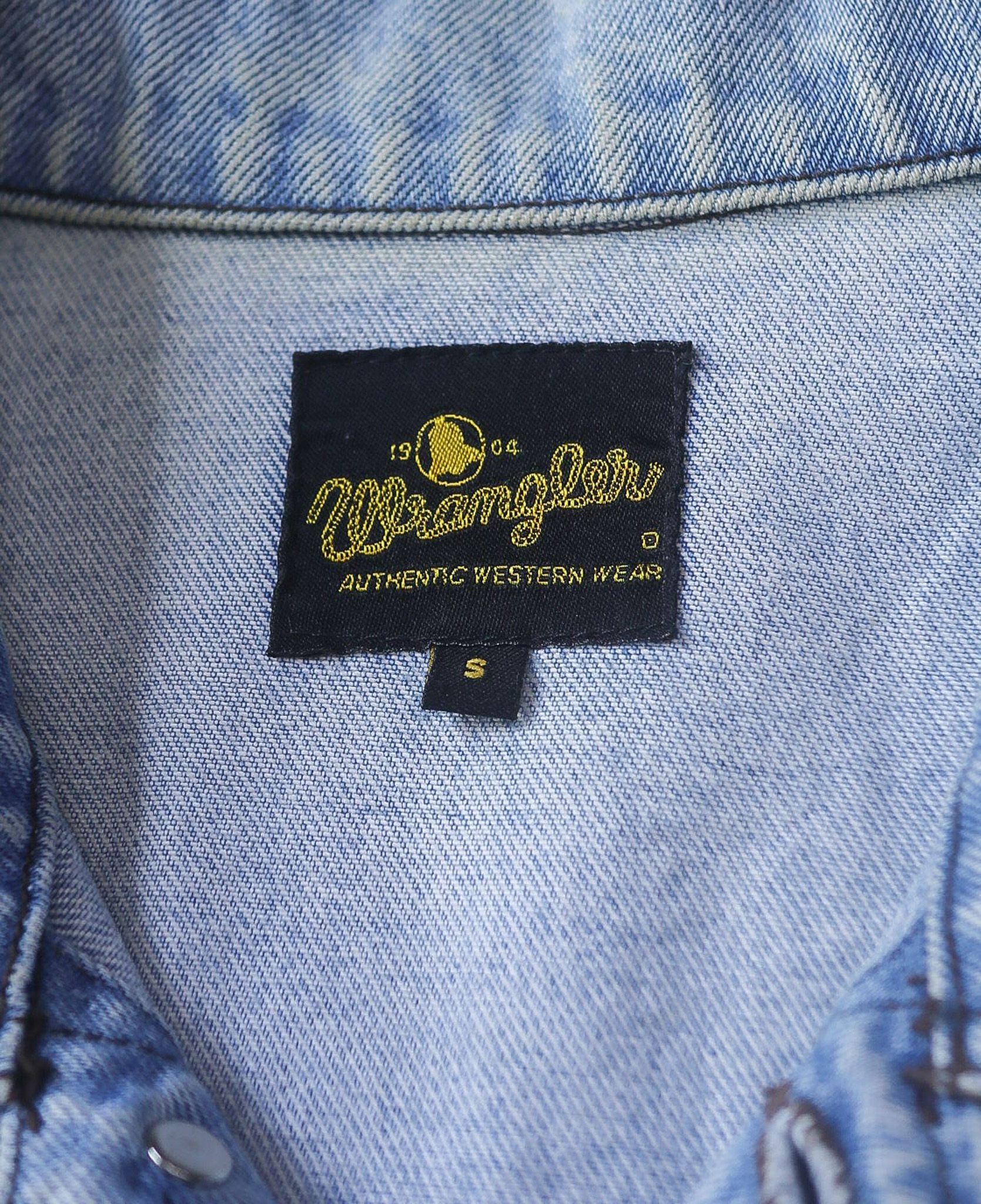  05.13.24 - VTG DENIM JACKET - WRANGLER 