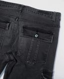  06.09.23 - VTG DENIM CARGO PANTS - HAMO DENIM 