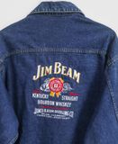  03.03.24 - VTG BOXY TRUCKER DENIM JACKET - JIM BEAM 