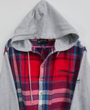  03.08.24 - VTG HOODED SHIRT JACKET - EBTEK by EDDIE BAUER 